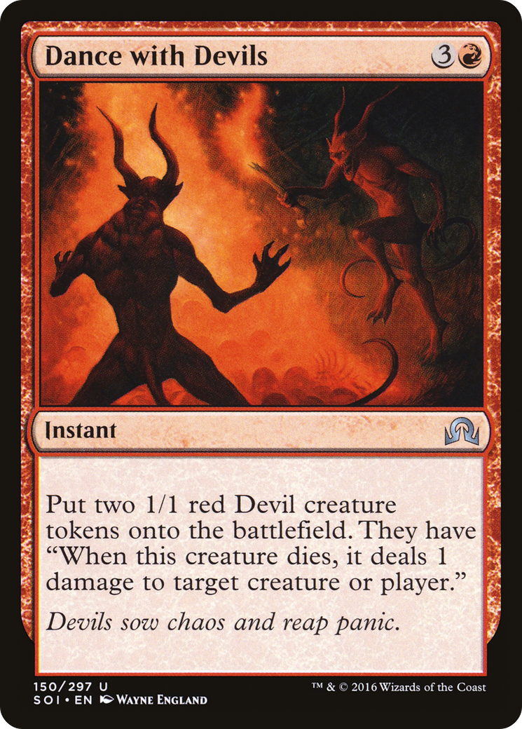 {C} Dance with Devils [Shadows over Innistrad][SOI 150]