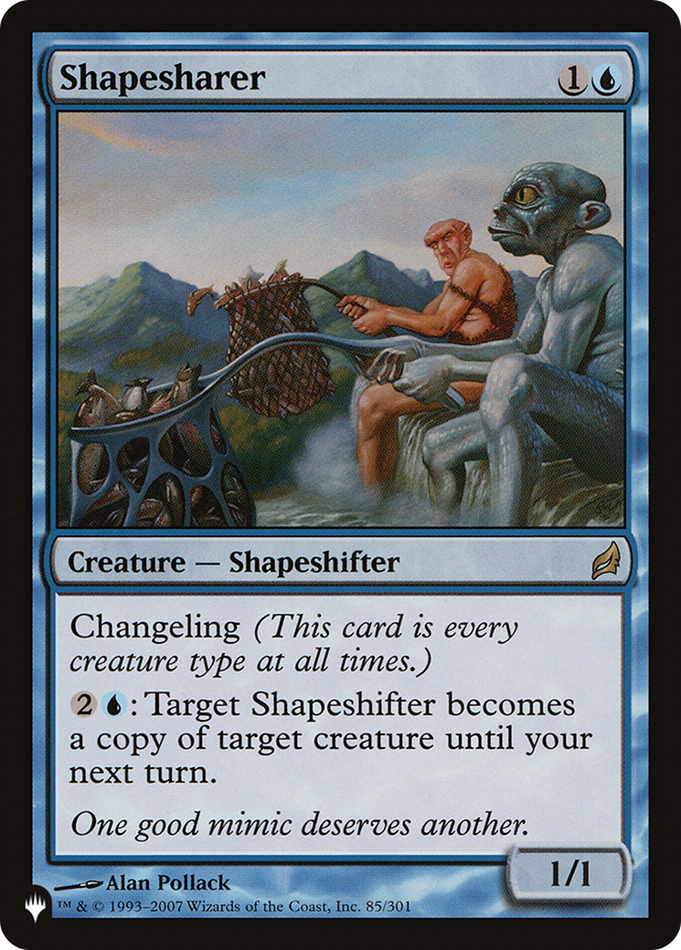 Shapesharer [LIST 85/301]