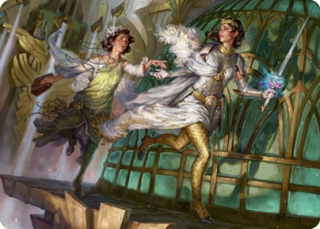 {A} Daring Escape Art Card [Streets of New Capenna Art Series][ASNC 018]