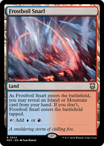 {R} Frostboil Snarl (Ripple Foil) [Modern Horizons 3 Commander][RPF M3C 344]