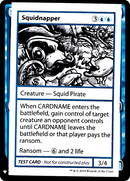 {R} Squidnapper [Mystery Booster Playtest Cards][CON CMB1 029]