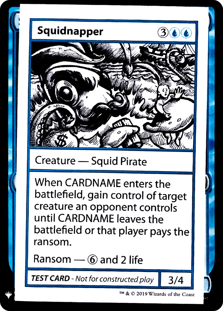 {R} Squidnapper [Mystery Booster Playtest Cards][CON CMB1 029]
