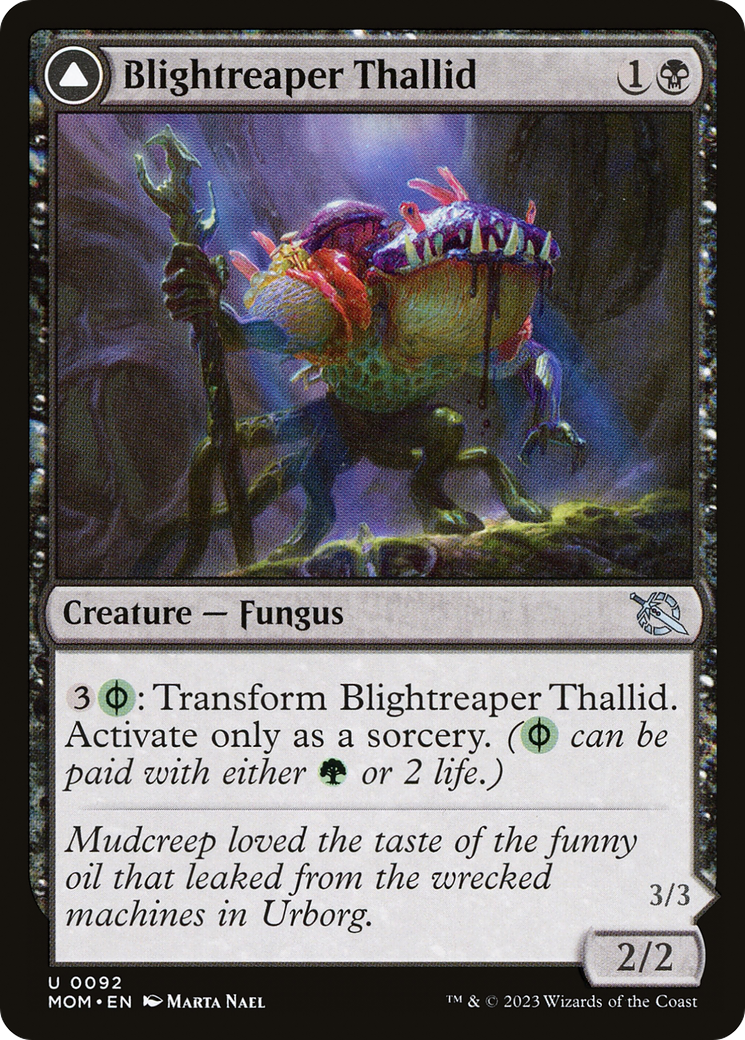 {C} Blightreaper Thallid // Blightsower Thallid [March of the Machine][MOM 092]