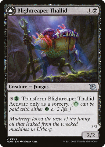 {C} Blightreaper Thallid // Blightsower Thallid [March of the Machine][MOM 092]