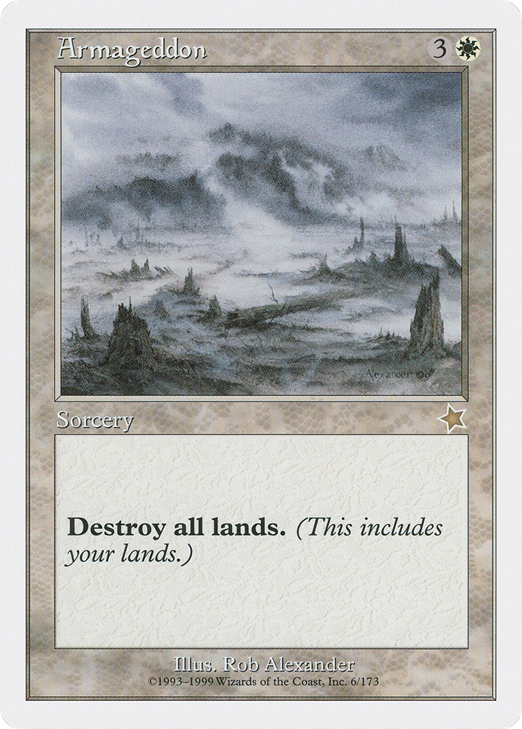 {R} Armageddon [Starter 1999][S99 006]