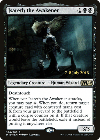 {R} Isareth the Awakener [Core Set 2019 Prerelease Promos][PR M19 104]