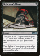 {C} Nightmare's Thirst [Core Set 2019][M19 111]