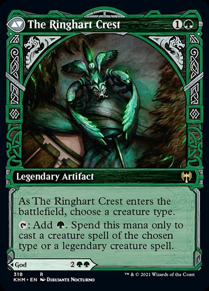 {R} Kolvori, God of Kinship // The Ringhart Crest (Showcase) [Kaldheim][KHM 318]