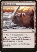 {C} Blighted Gorge [Duel Decks: Merfolk vs. Goblins][DDT 058]