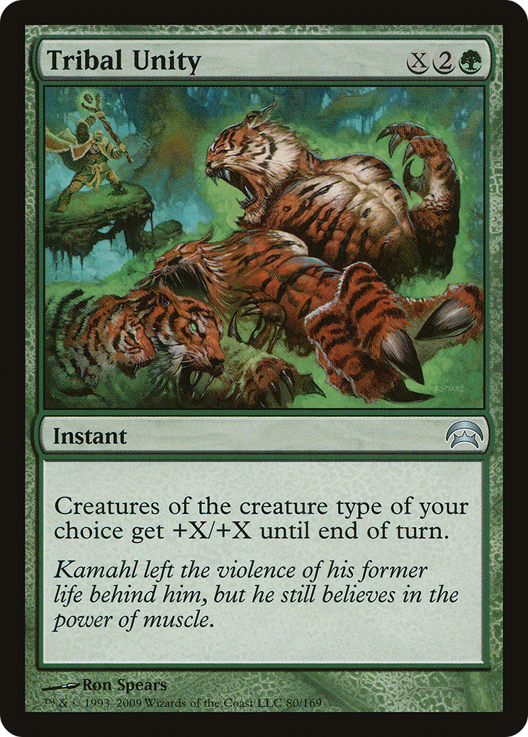 {C} Tribal Unity [Planechase][HOP 080]