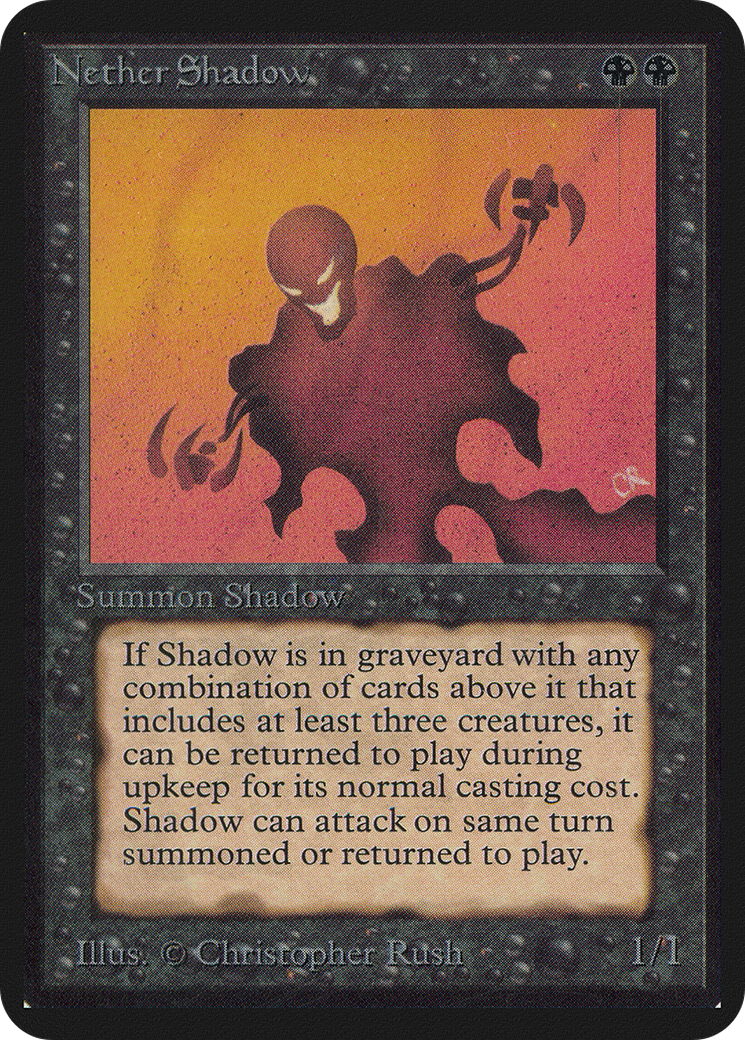 {R} Nether Shadow [Alpha Edition][LEA 116]