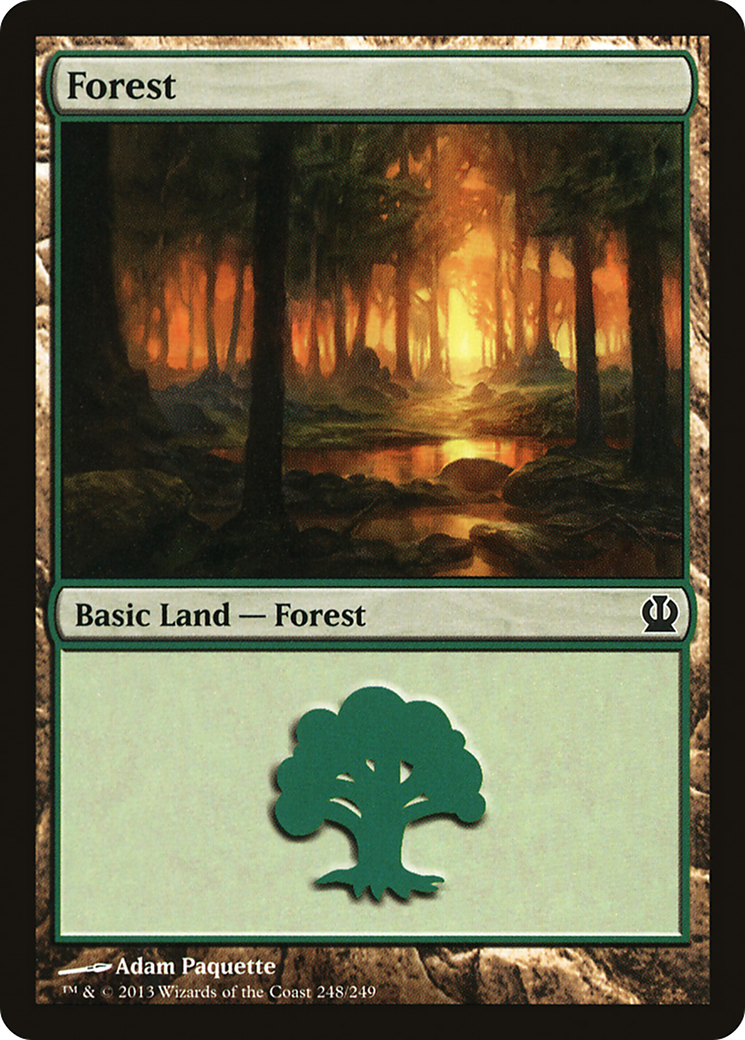 {B}[THS 248] Forest (248) [Theros]