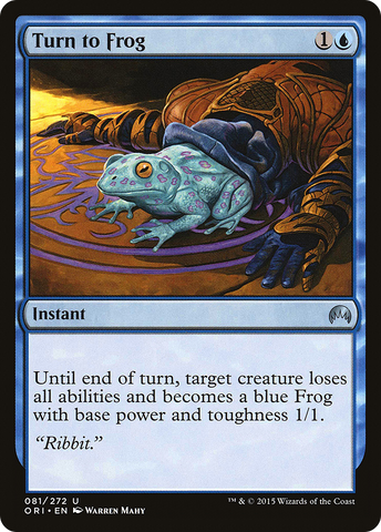 {C} Turn to Frog [Magic Origins][ORI 081]