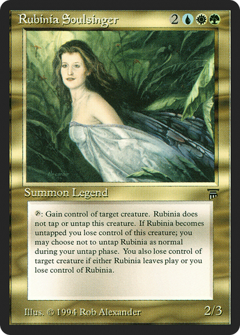 {R} Rubinia Soulsinger [Legends][LEG 256]