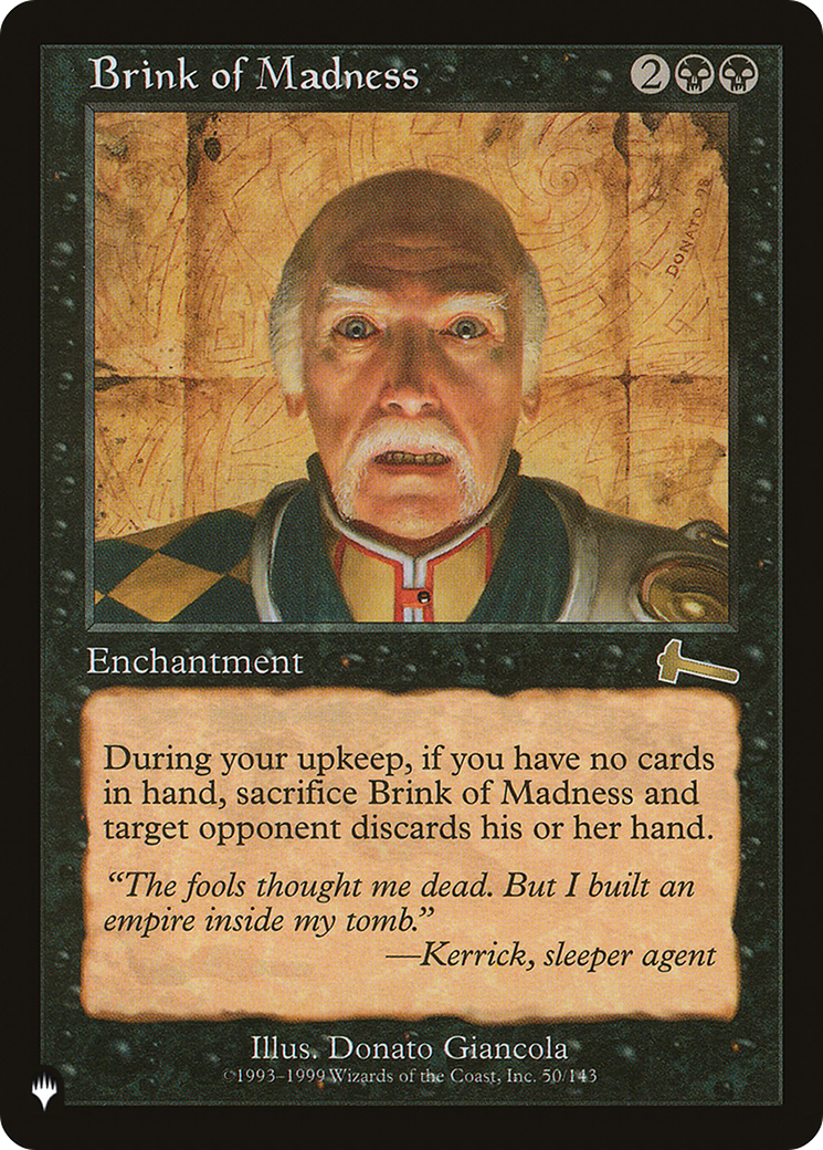 Brink of Madness [LIST 50/143]