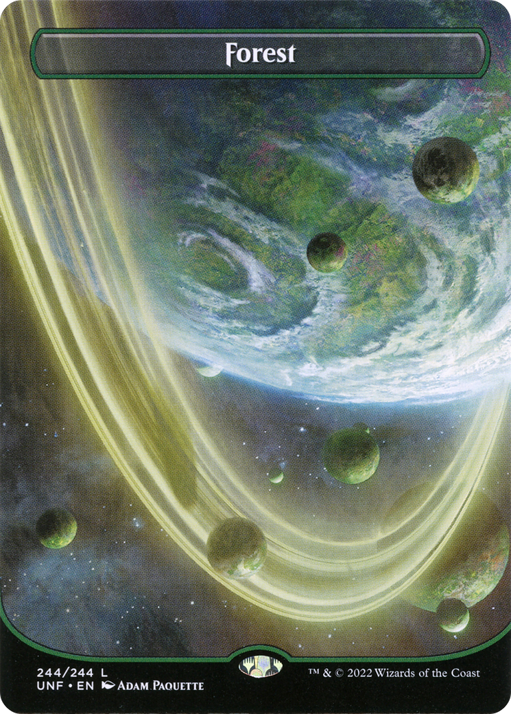 {B}[UNF 244] Forest (Orbital Space-ic Land) (244) [Unfinity]