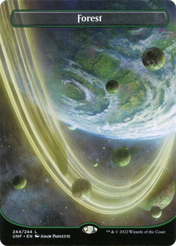{B}[UNF 244] Forest (Orbital Space-ic Land) (244) [Unfinity]