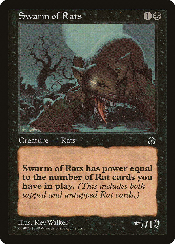 {C} Swarm of Rats [Portal Second Age][PO2 089]
