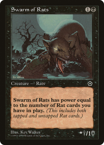 {C} Swarm of Rats [Portal Second Age][PO2 089]