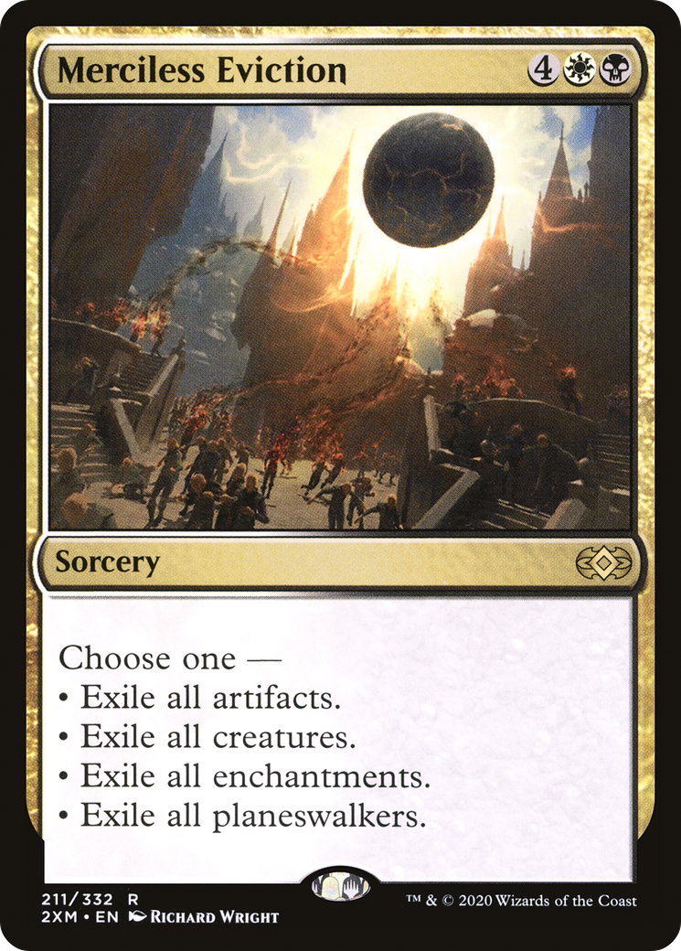 {R} Merciless Eviction [Double Masters][2XM 211]