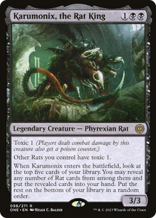 {R} Karumonix, the Rat King [Phyrexia: All Will Be One][ONE 098]