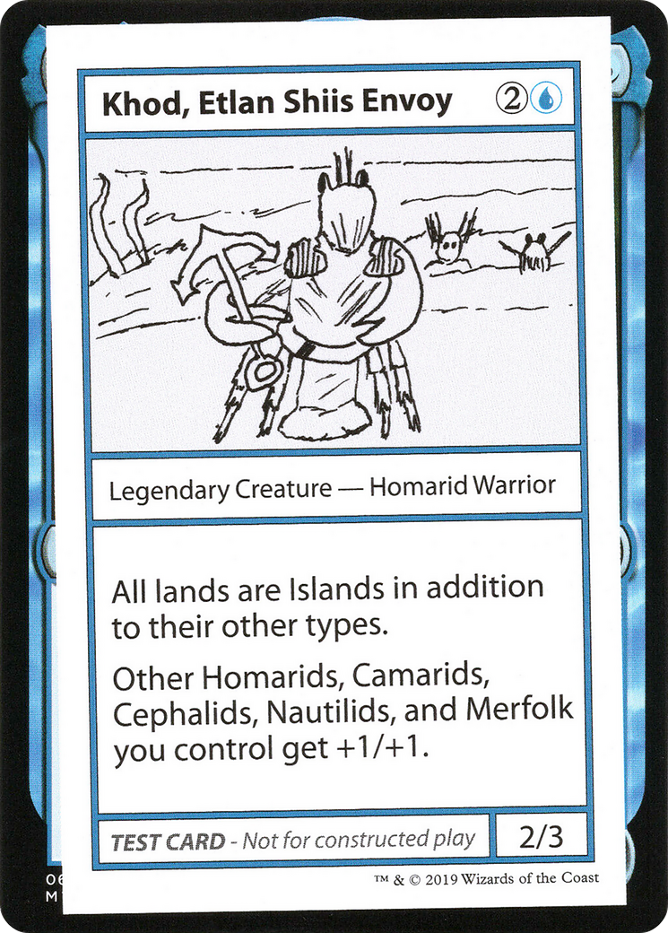 {R} Khod, Etlan Shiis Envoy (2021 Edition) [Mystery Booster Playtest Cards][CMB1 024]