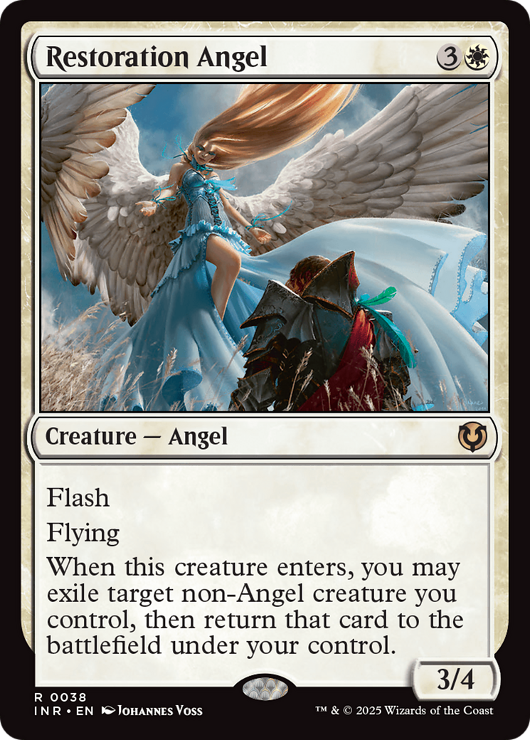 {R} Restoration Angel [Innistrad Remastered][INR 038]