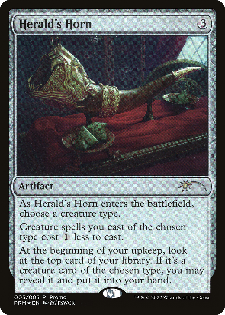 {R} Herald's Horn (Chinese) [Year of the Tiger 2022][CH PA PL22 005]