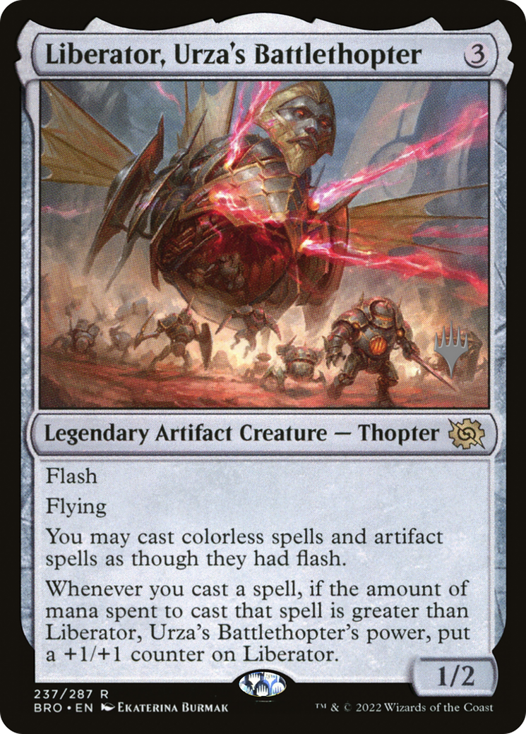 {R} Liberator, Urza's Battlethopter [The Brothers' War: Promo Pack][PP BRO 237]