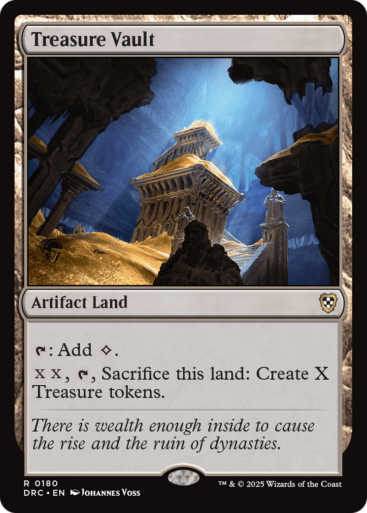 {R} Treasure Vault [Aetherdrift Commander][DRC 180]