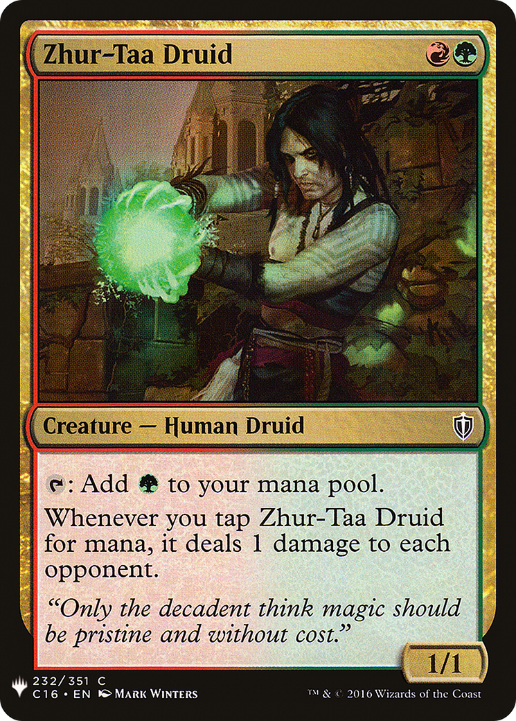 {C} Zhur-Taa Druid [Mystery Booster][LS C16 232]