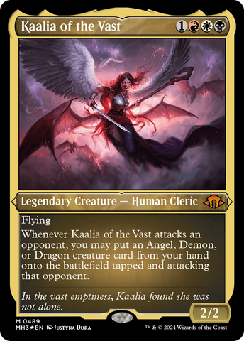 {R} Kaalia of the Vast (Foil Etched) [Modern Horizons 3][MH3 489]