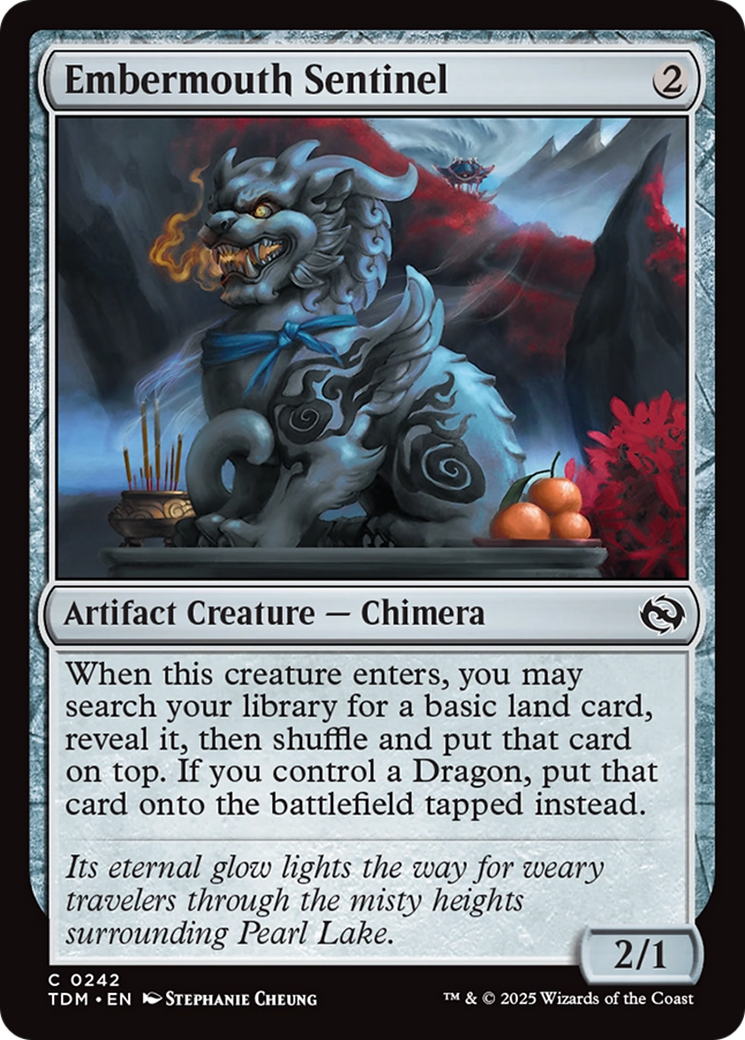 {@C} Embermouth Sentinel [Tarkir: Dragonstorm][TDM 242]