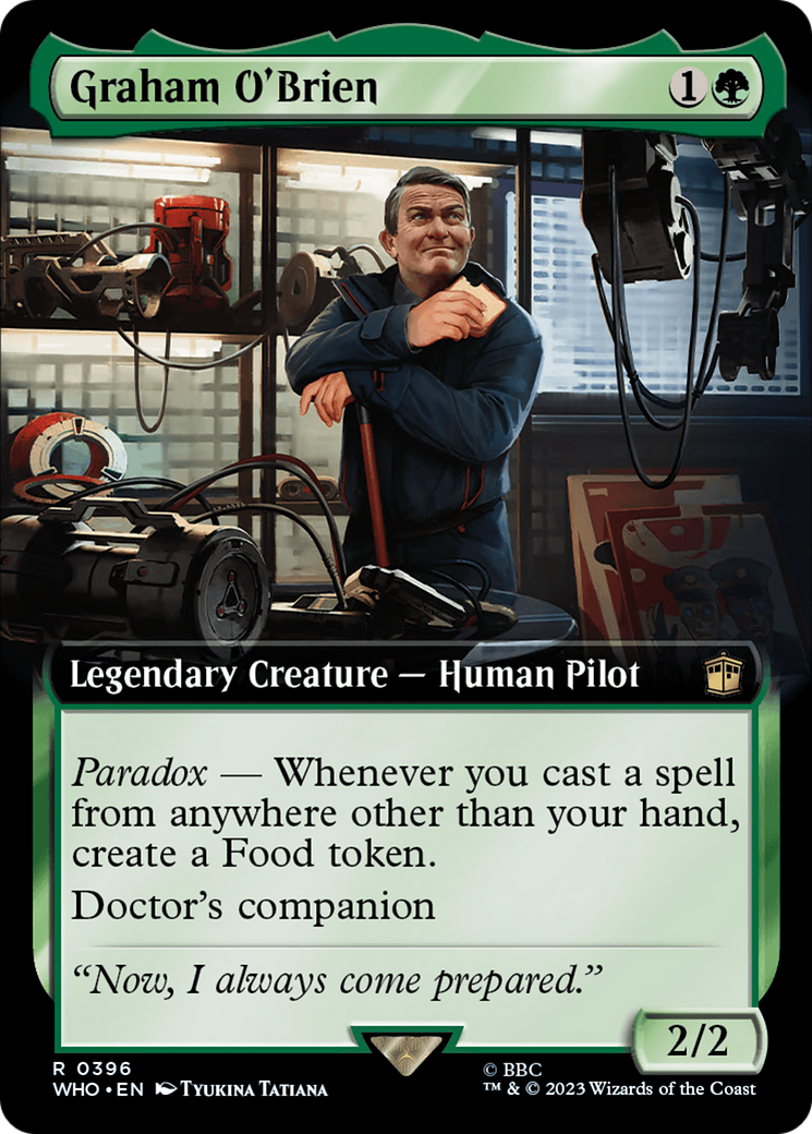 {R} Graham O'Brien (Extended Art) [Doctor Who][WHO 396]