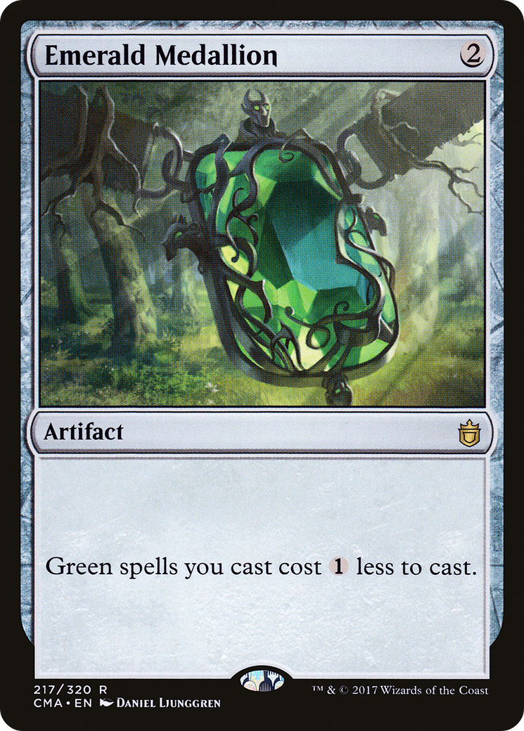 {R} Emerald Medallion [Commander Anthology][CMA 217] - Misty Mountain Games