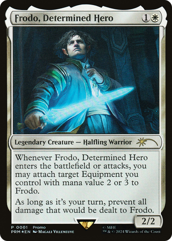 {R} Frodo, Determined Hero [Resale Promos][PLTC 001]