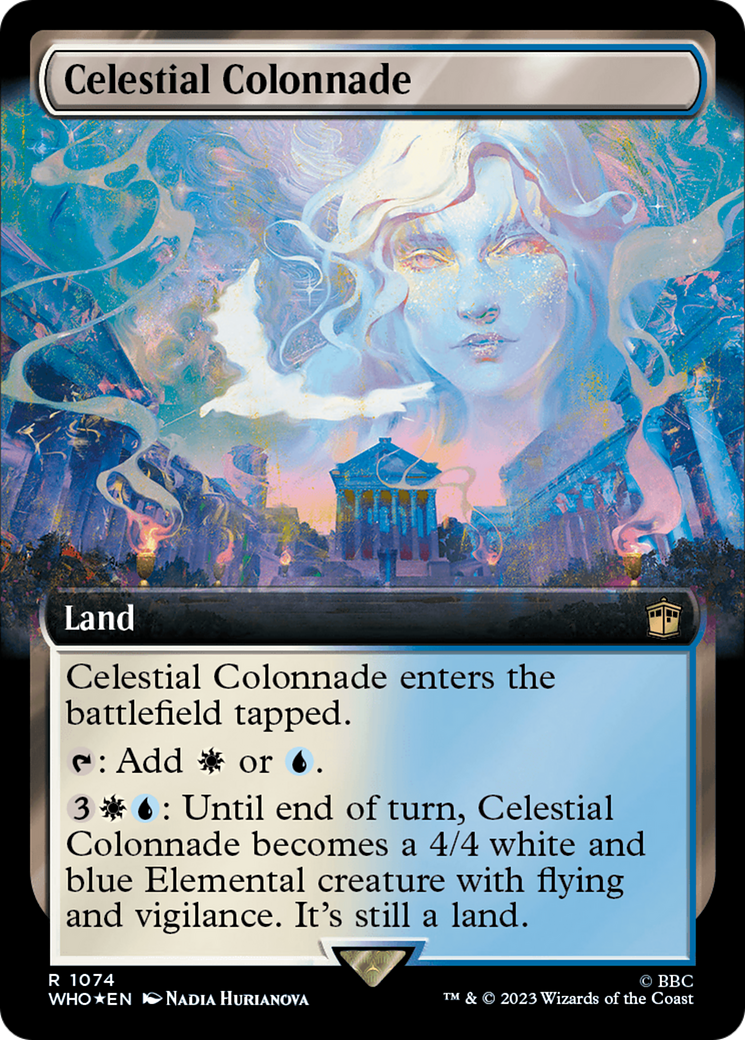 {R} Celestial Colonnade (Extended Art) (Surge Foil) [Doctor Who][WHO 1074]