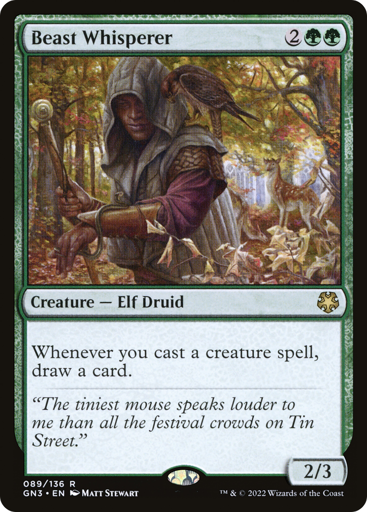 {R} Beast Whisperer [Game Night 2022][GN3 089]