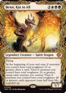 {@R} Betor, Kin to All (Showcase) [Tarkir: Dragonstorm][TDM 308]