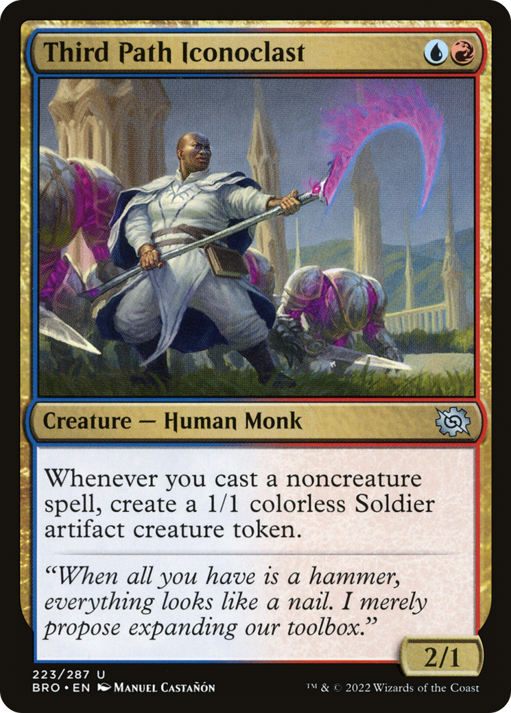 {C} Third Path Iconoclast [The Brothers' War][BRO 223]