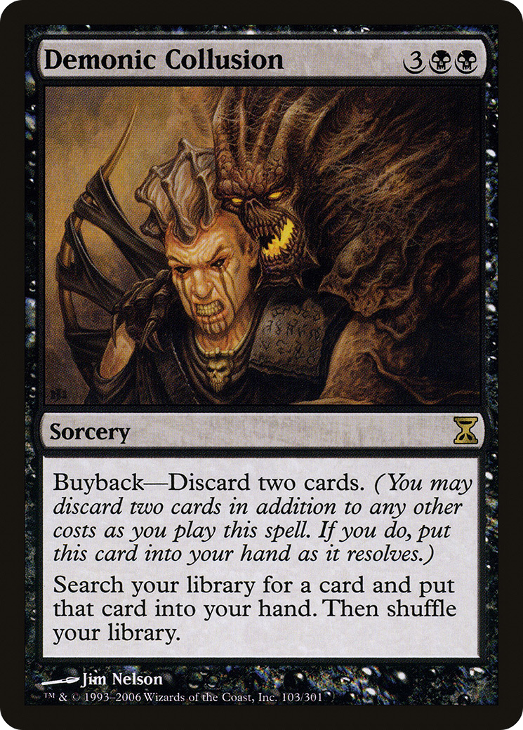 {R} Demonic Collusion [Time Spiral][TSP 103]