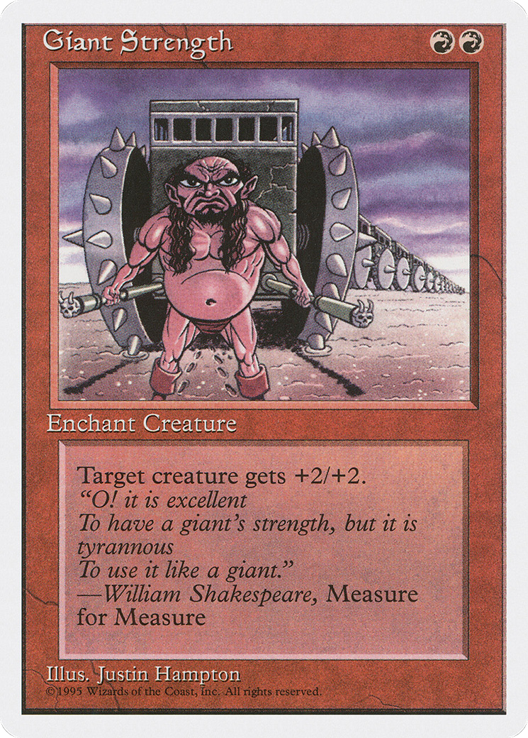 {C} Giant Strength [Fourth Edition][4ED 196]