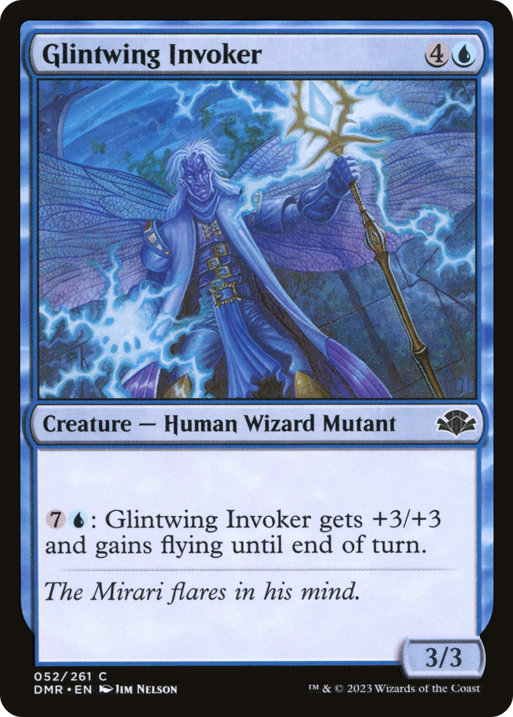 {C} Glintwing Invoker [Dominaria Remastered][DMR 052]