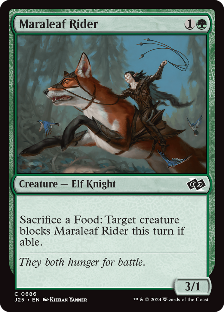 {C} Maraleaf Rider [Foundations Jumpstart][J25 686]