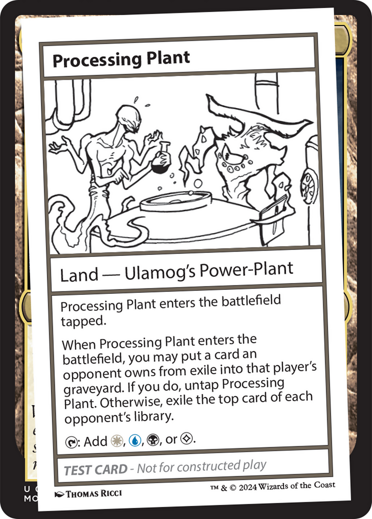 {C} Processing Plant [Mystery Booster 2 Playtest Cards][MB2 PLAYTEST]