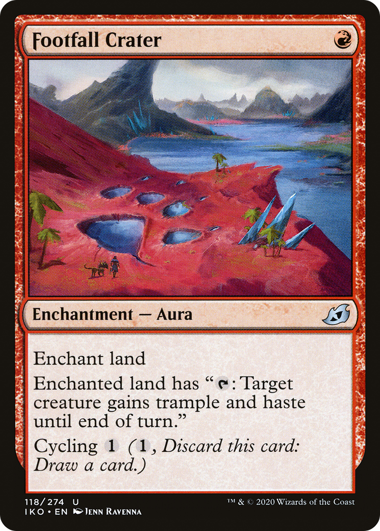 {C} Footfall Crater [Ikoria: Lair of Behemoths][IKO 118]
