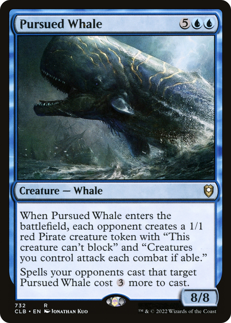 {R} Pursued Whale [Commander Legends: Battle for Baldur's Gate][CLB 732]
