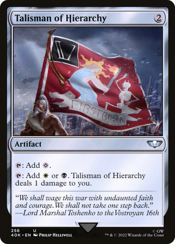 {C} Talisman of Hierarchy [Universes Beyond: Warhammer 40,000][40K 256]