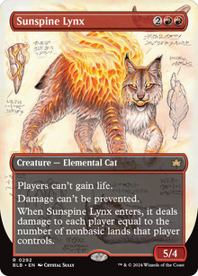 {@R} Sunspine Lynx (Borderless) [Bloomburrow][BLB 292]