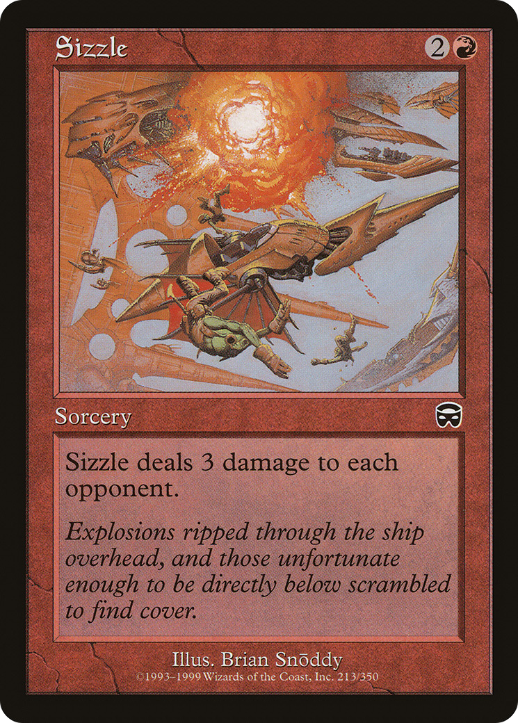 {C} Sizzle [Mercadian Masques][MMQ 213]